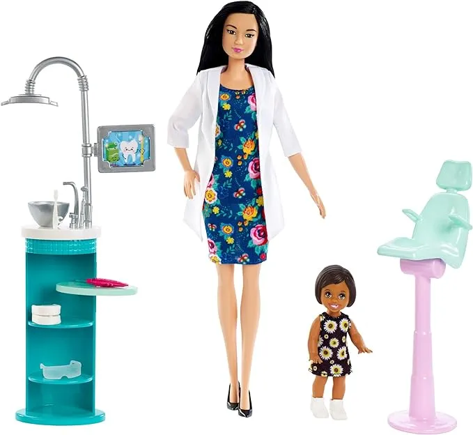 Barbie Dentist Doll & Playset