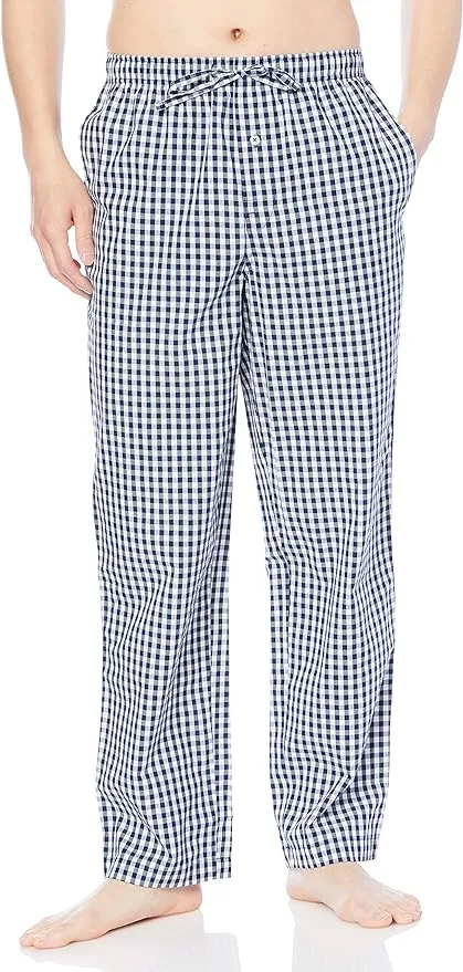 Amazon Essentials Men's Straight-Fit Woven Pajama Pant