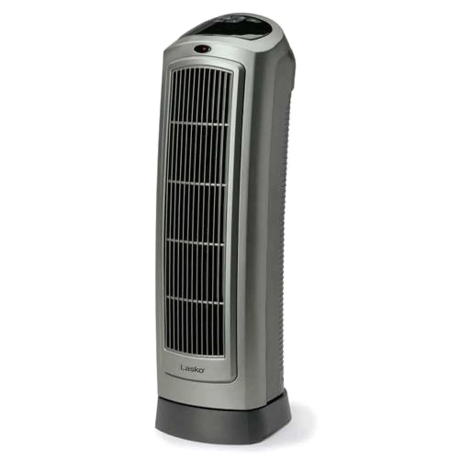 Lasko 1500W Digital Ceramic Space Heater with Remote, 755320, Silver