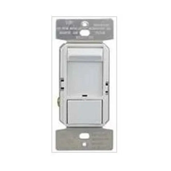 Cooper Wiring 600 W, 120 VAC, 1 Pole, White Preset Decorator Full Slide Dimmer