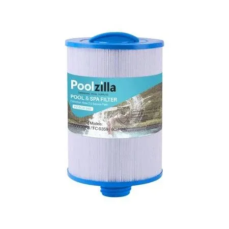 Poolzilla 1 Pack Replacement for Spa Filter PWW50P3(1 1/2" Coarse Thread), Unicel ...