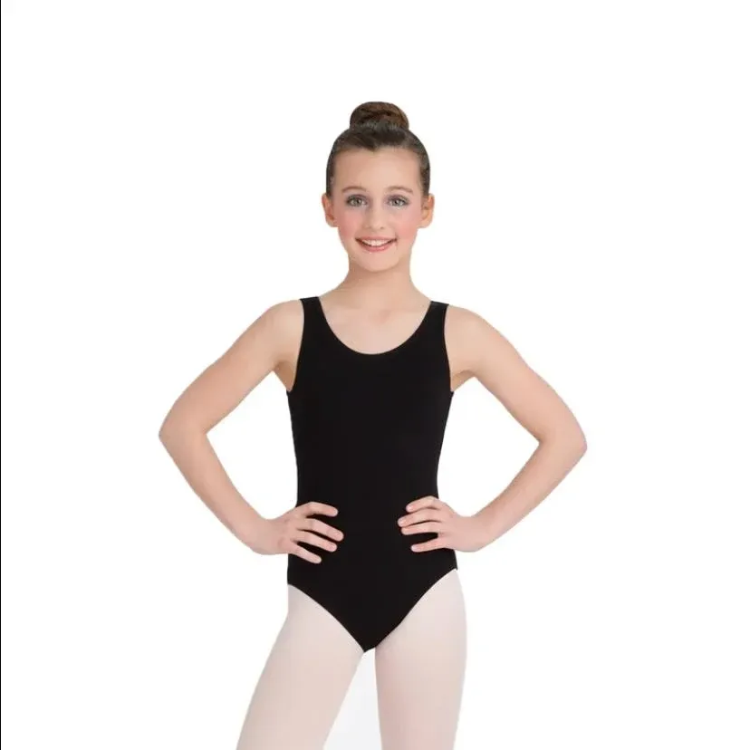 Capezio girls High-neck Tank Leotard