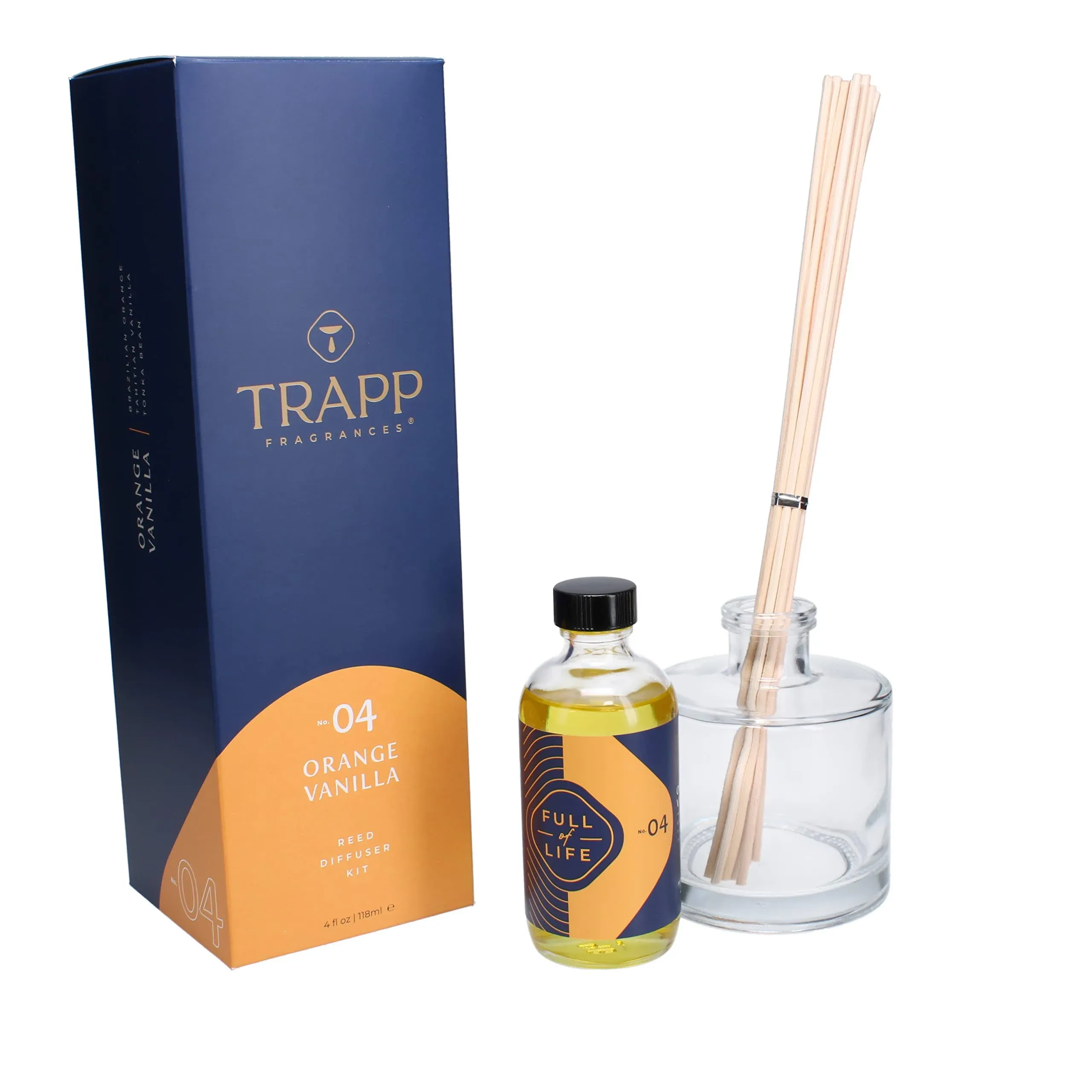 Trapp Fragrance Reed Diffuser Kit, 4 oz Collection