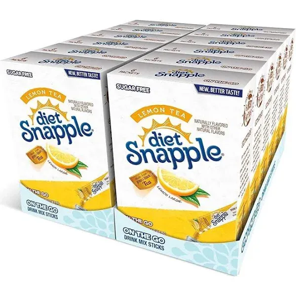 Diet Snapple – Sugar Free &amp; Delicious, Made with Natural Flavors