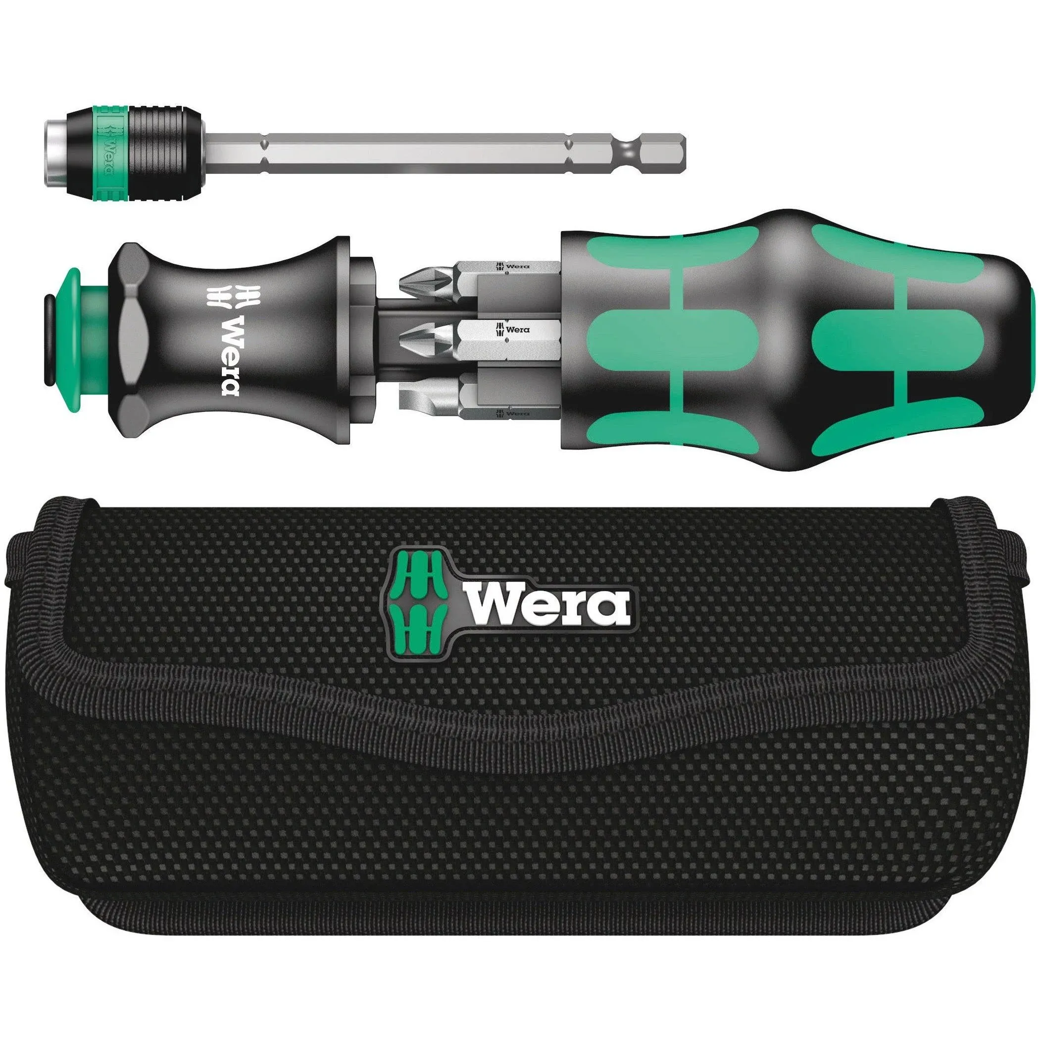 Wera Kraftform Kompact 20 7-in-1 Bitholding Screwdriver with Removable Bayonet B