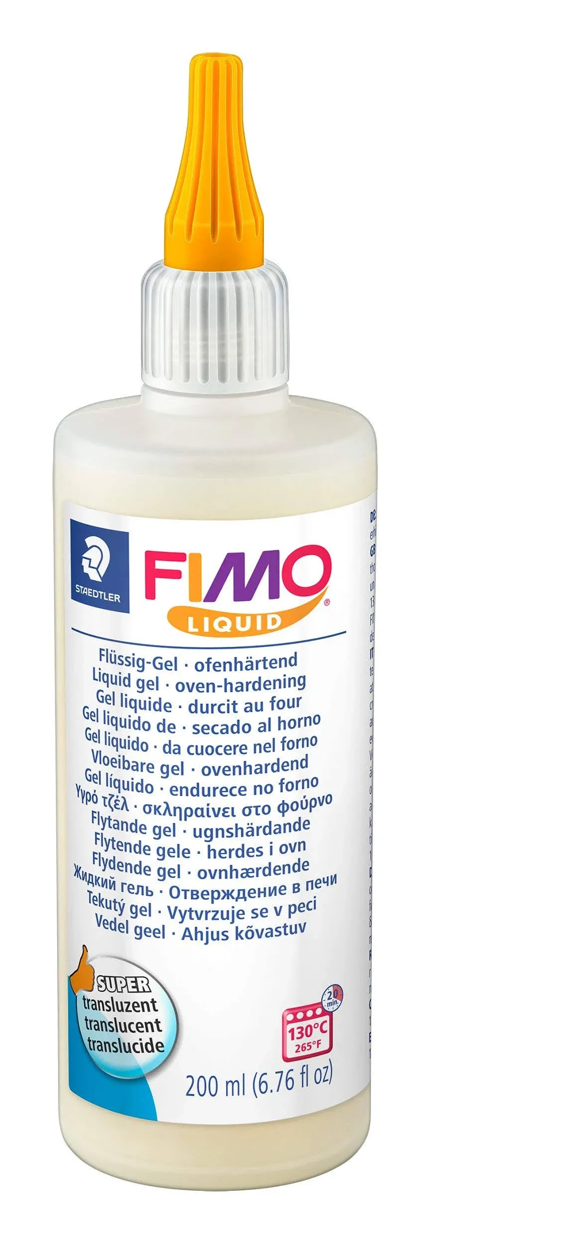 Staedtler 8051-00 BK Fimo Liquid Gel 200ml