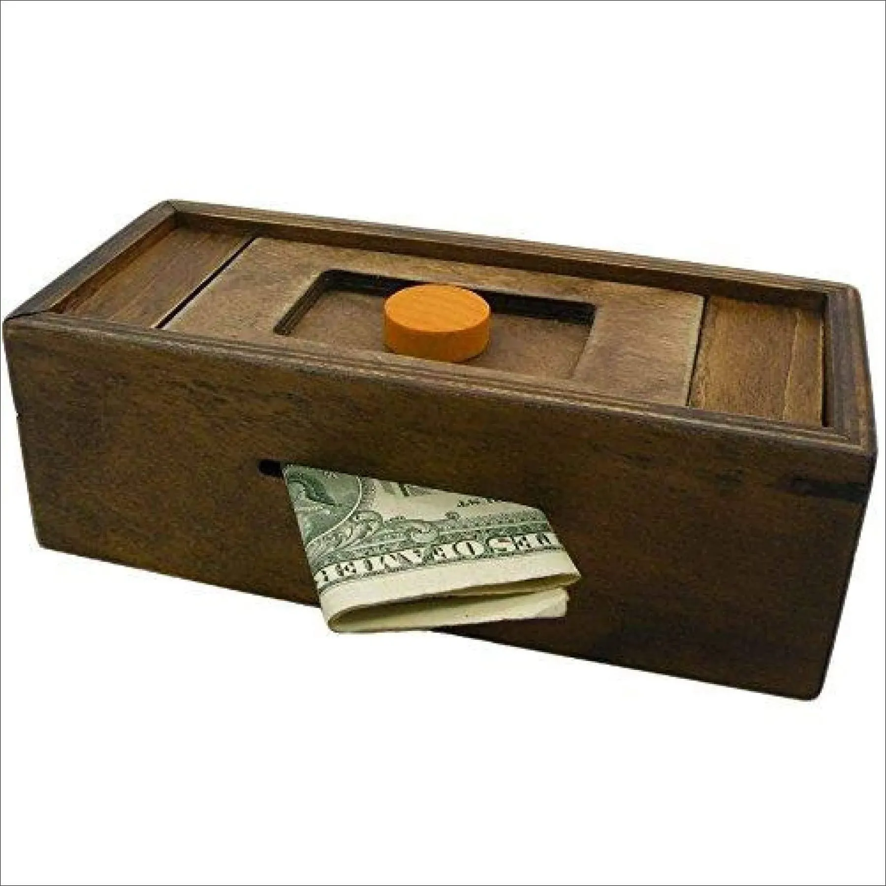 Puzzle Box Enigma Secret Discovery - Money and Gift Card Holder in A W