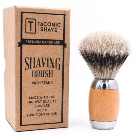 Luxury Shaving Brush with Silvertip Badger Bristles