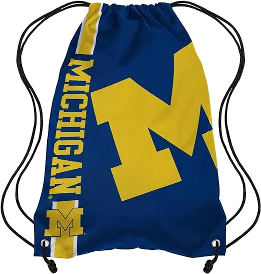 FOCO NCAA College Team Logo Drawstring Bag Backpack