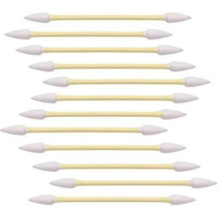 1200-Piece Precision Tip Cotton Swabs with Bamboo Sticks - Makeup &amp; Electronics