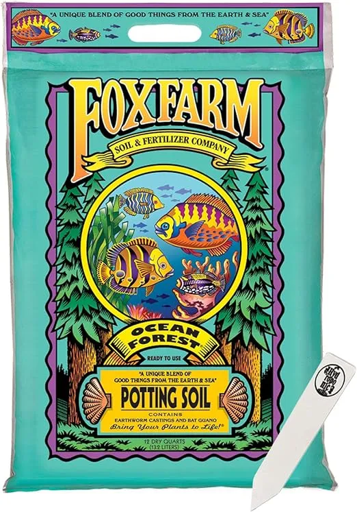 Fox Farm (#FX14053) Ocean Forest Potting Soil, 12-Quart (Pack of 1)