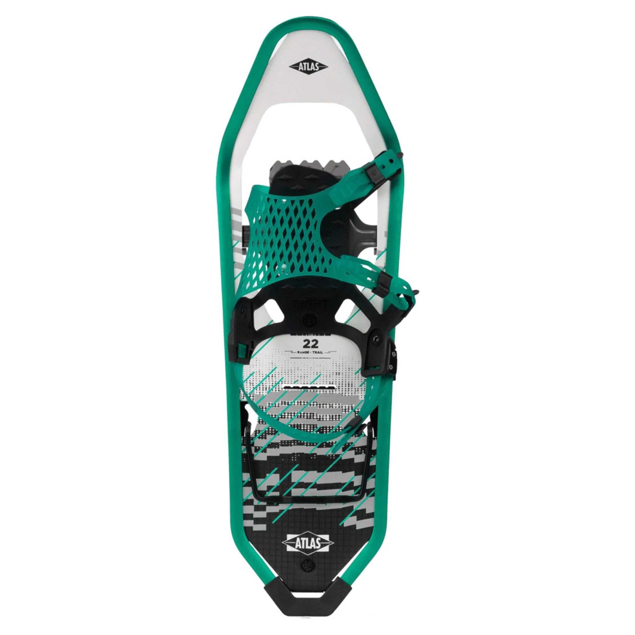 Atlas Range-Trail Women&#039;s Snowshoes, Green, 22in