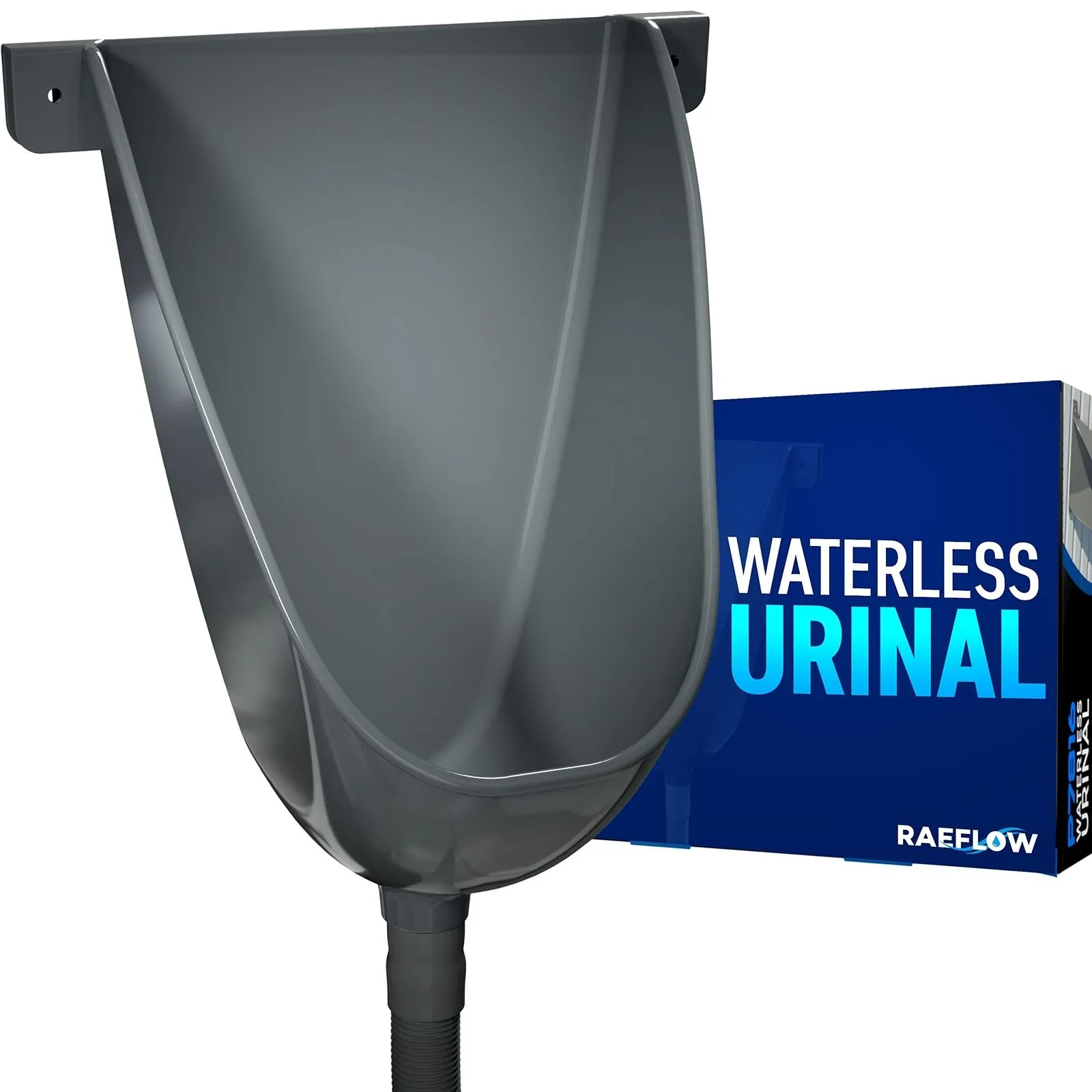 RAEFLOW Waterless Urinal with Hose