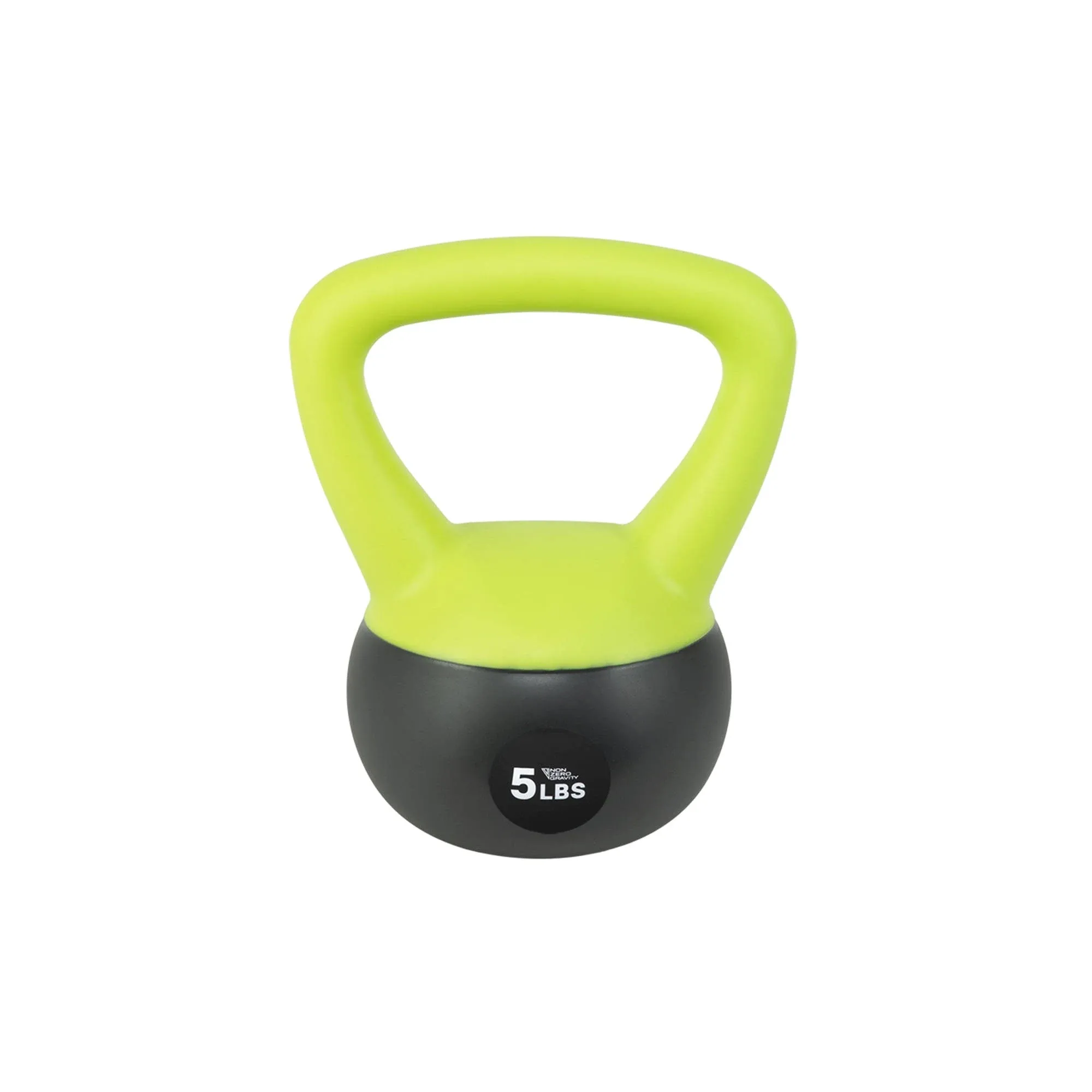 NZG Iron Sand Soft Kettlebell, Shock-proof Weights (5lb)