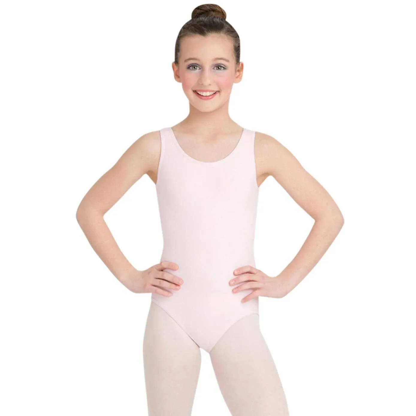 Capezio girls High-neck Tank Leotard