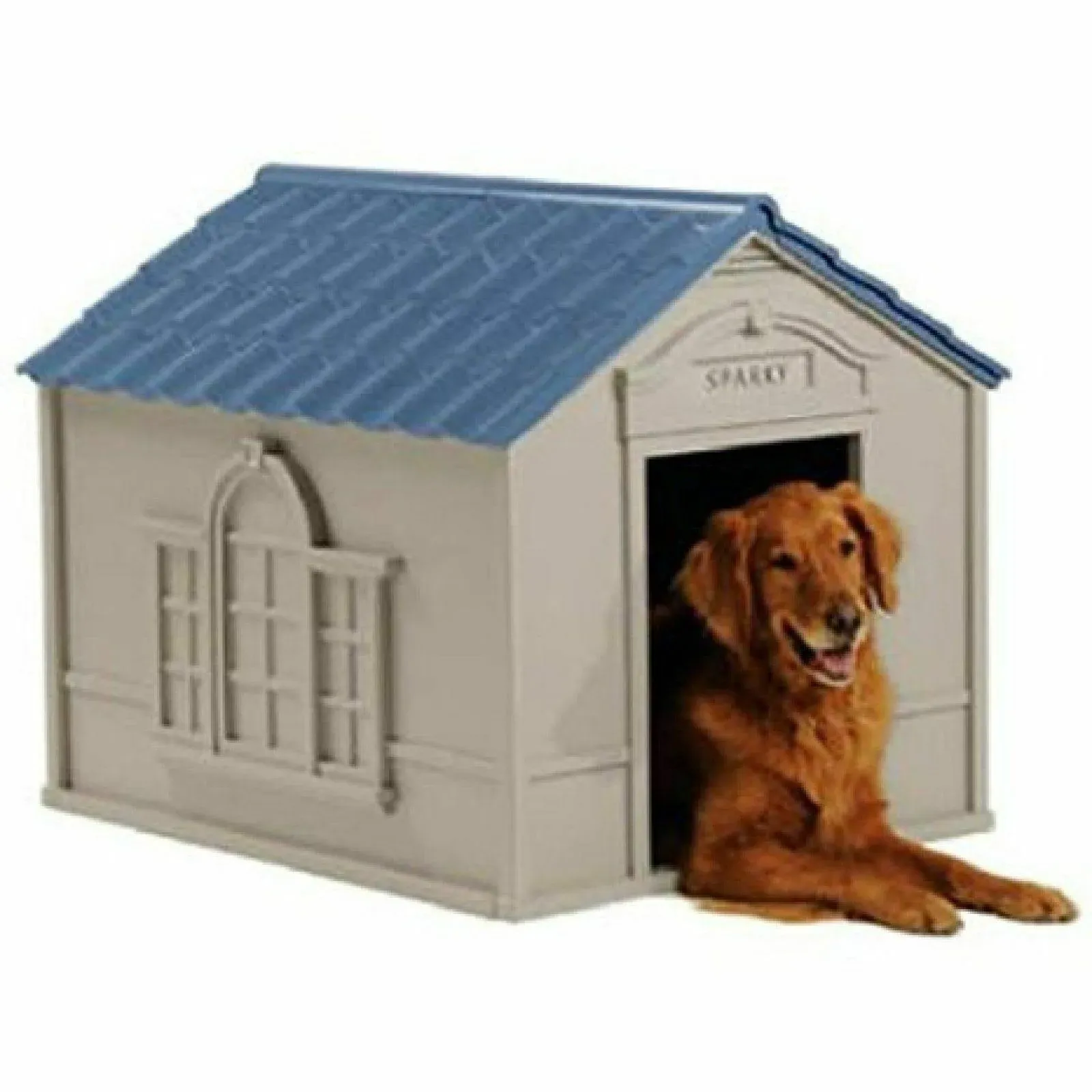 Suncast - DH350 - Dog House - Light Taupe