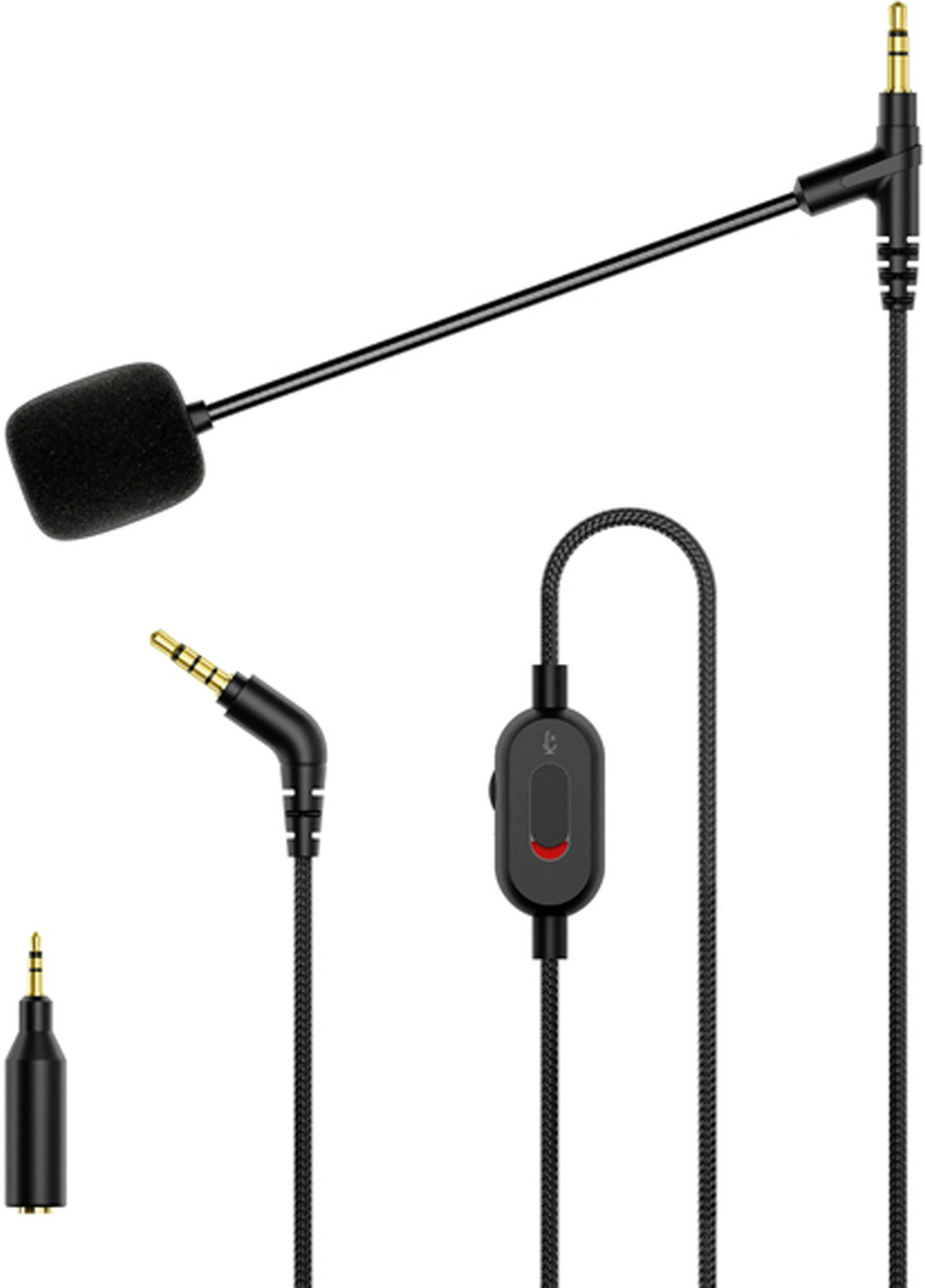 Mee Audio - ClearSpeak Universal Headset Cable with Boom Microphone