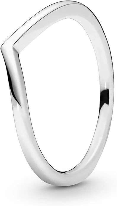 Pandora Shining Wishbone Ring 6 / Sterling Silver