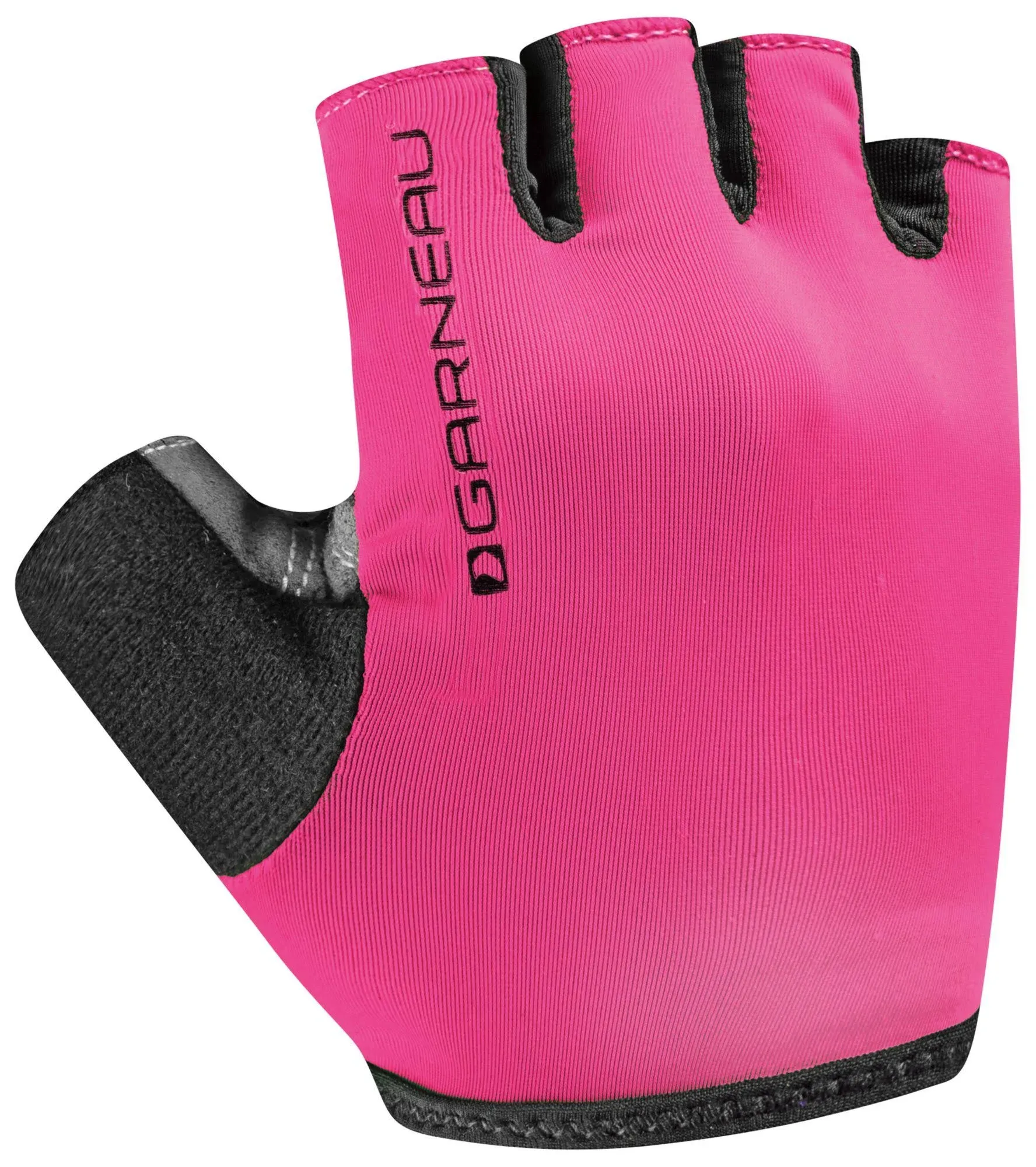 Garneau Calory Junior Gloves - Pink Glow Short Finger Youth Large