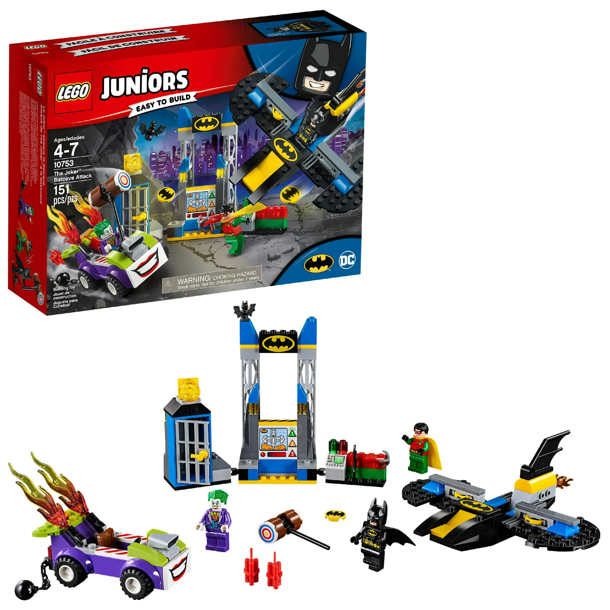 LEGO Juniors The Joker Batcave Attack