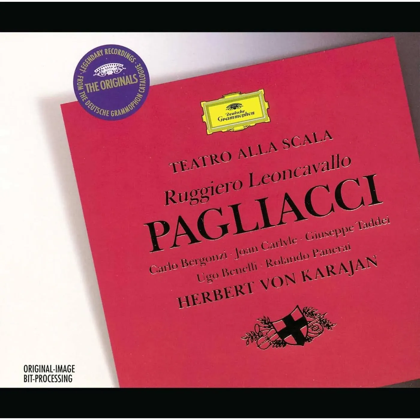 Leoncavallo Pagliacci / Karajan / Bergonzi 1996 DGG Still SEALED MINT Remastered