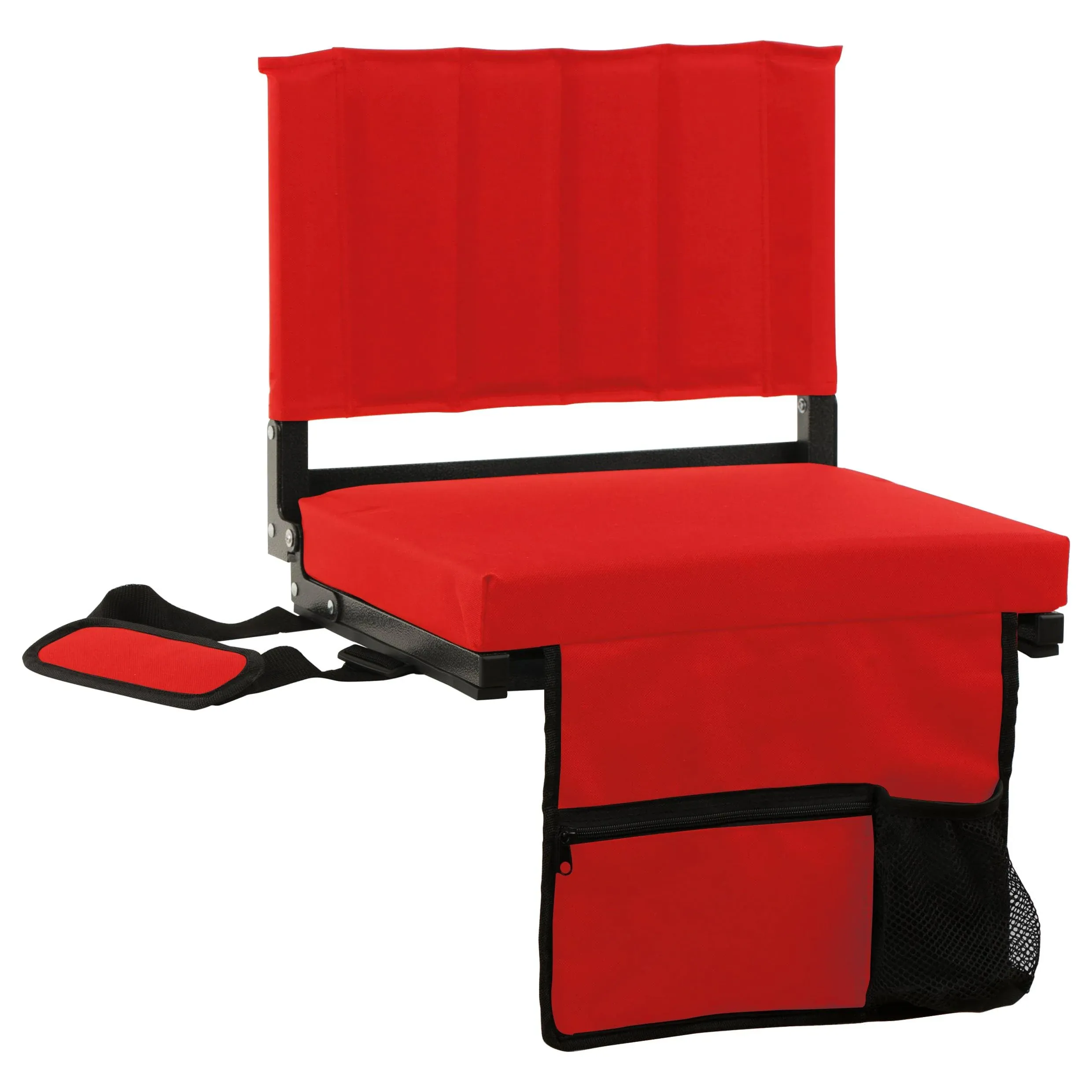 JST Gamez Stadium Seat for Bleachers with Back Support Bleacher Seat Stadium Seating for Bleachers Stadium Chair Includes Shoulder Straps Carry Handle