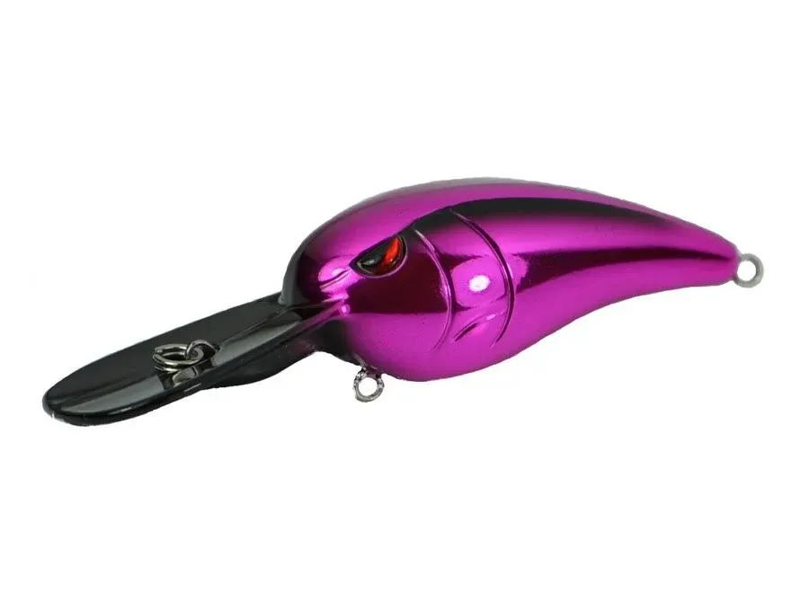 Spro RkStar 55 Crankbait Chrome Pink/Black