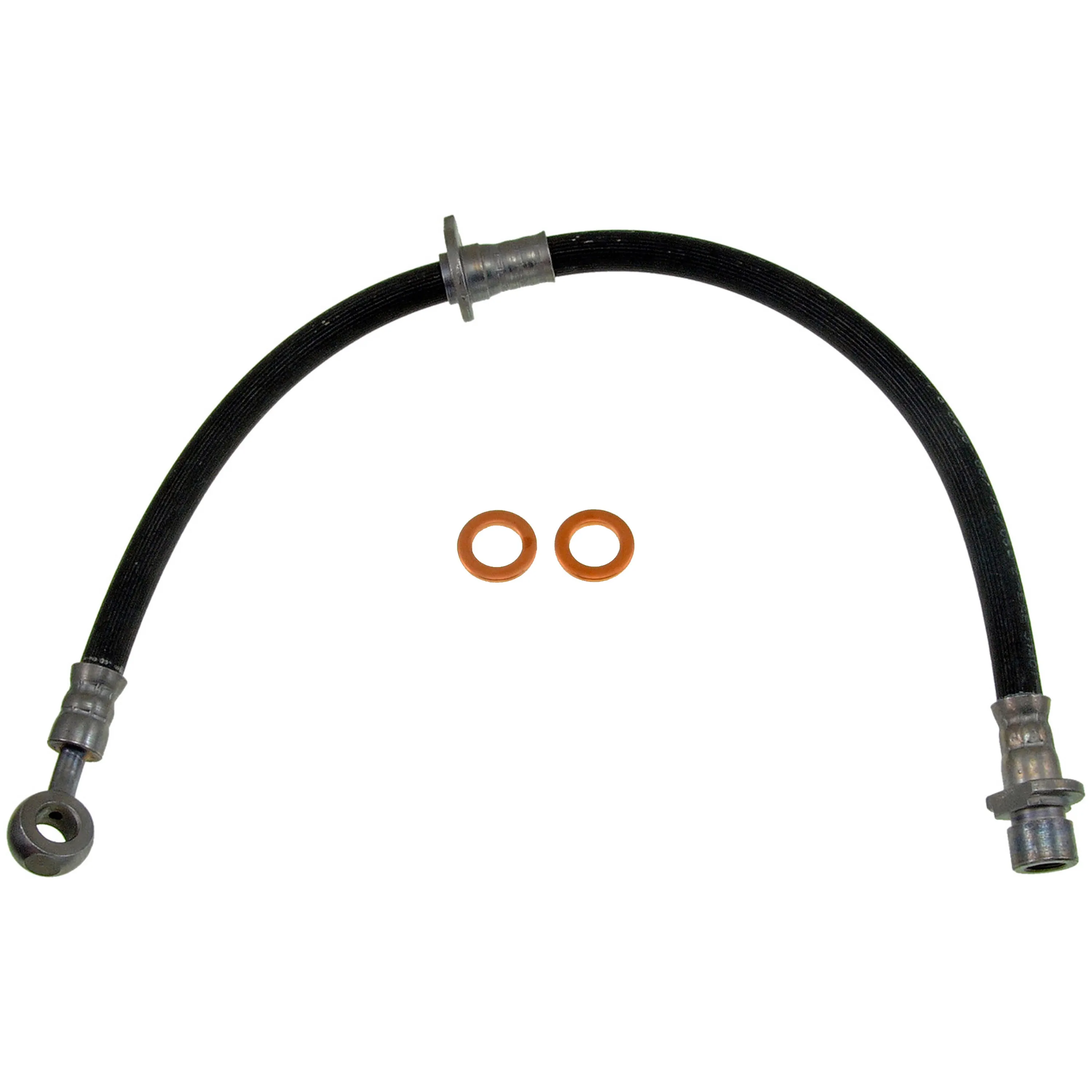 Dorman H381095 Rear Left Brake Hydraulic Hose for Specific Honda Models Fits select: 1997-2001 HONDA PRELUDE