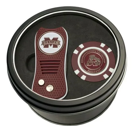 Mississippi State Bulldogs Switch Chip Golf Tin Set