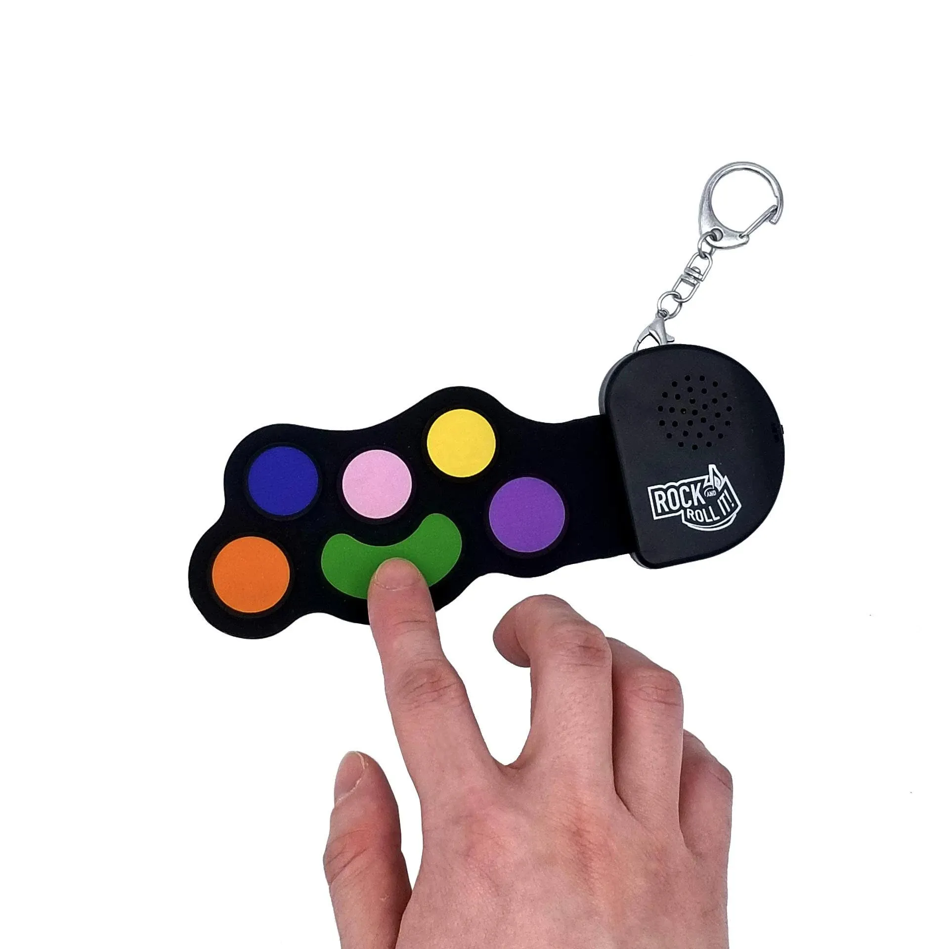 Rock and Roll It Micro Color Drum Keychain