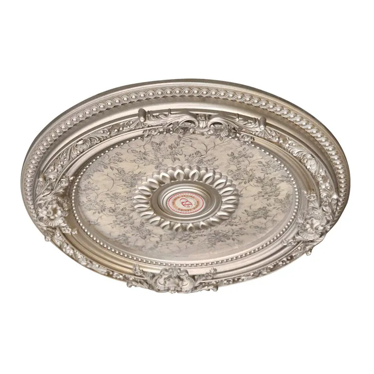 12012996 Petite Round Champagne Ceiling Medallion