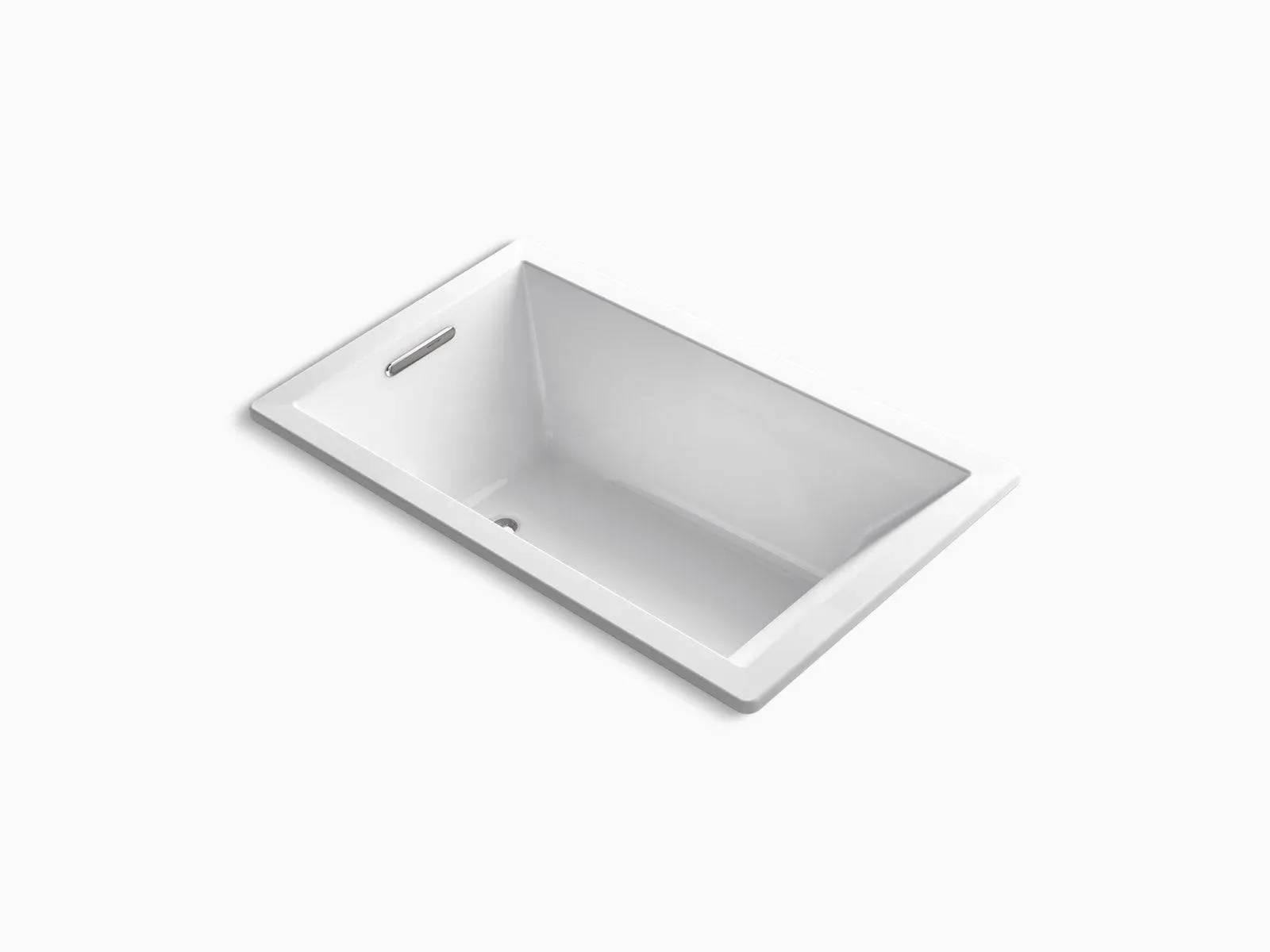 Kohler K-1848-0 White Underscore 60" x 36" Drop in Bath