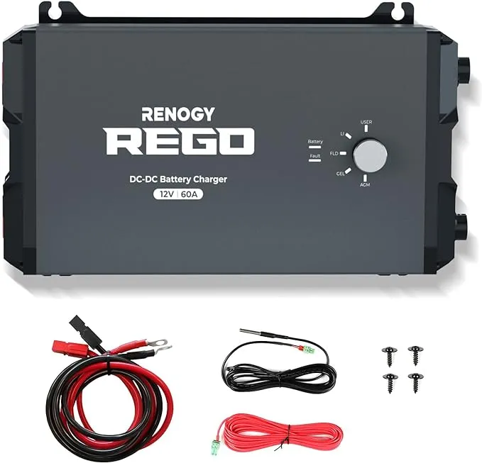 REGO 12V 60A DC-DC Battery Charger