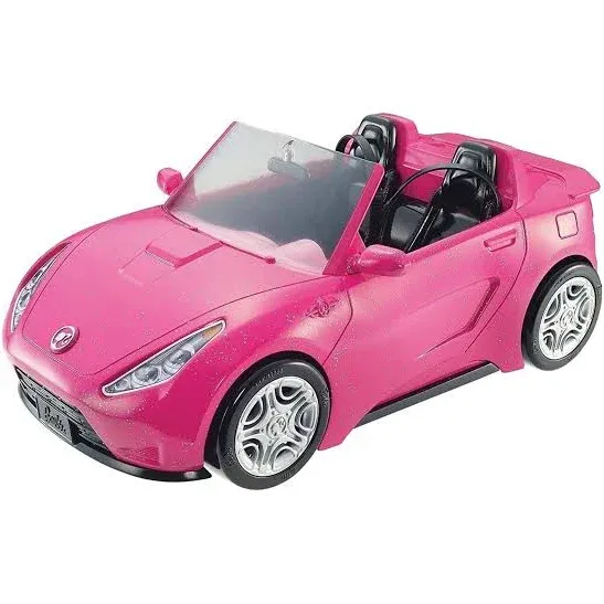 Barbie Glam Convertible Doll Vehicle Toy Car - DVX59