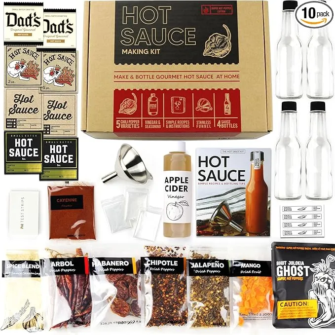 Millhouse spice Co. Ultimate Edition Hot Sauce Making Kit