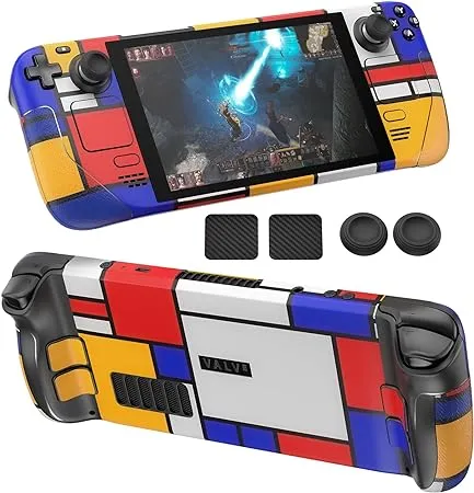 Full Set Protective Skin for Steam Deck/OLED, Spider Dance