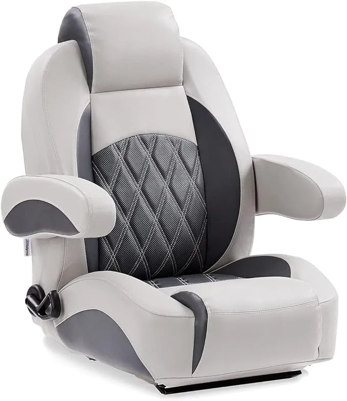 Deckmate Luxury Reclining Pontoon Captain's Chair RCL-500