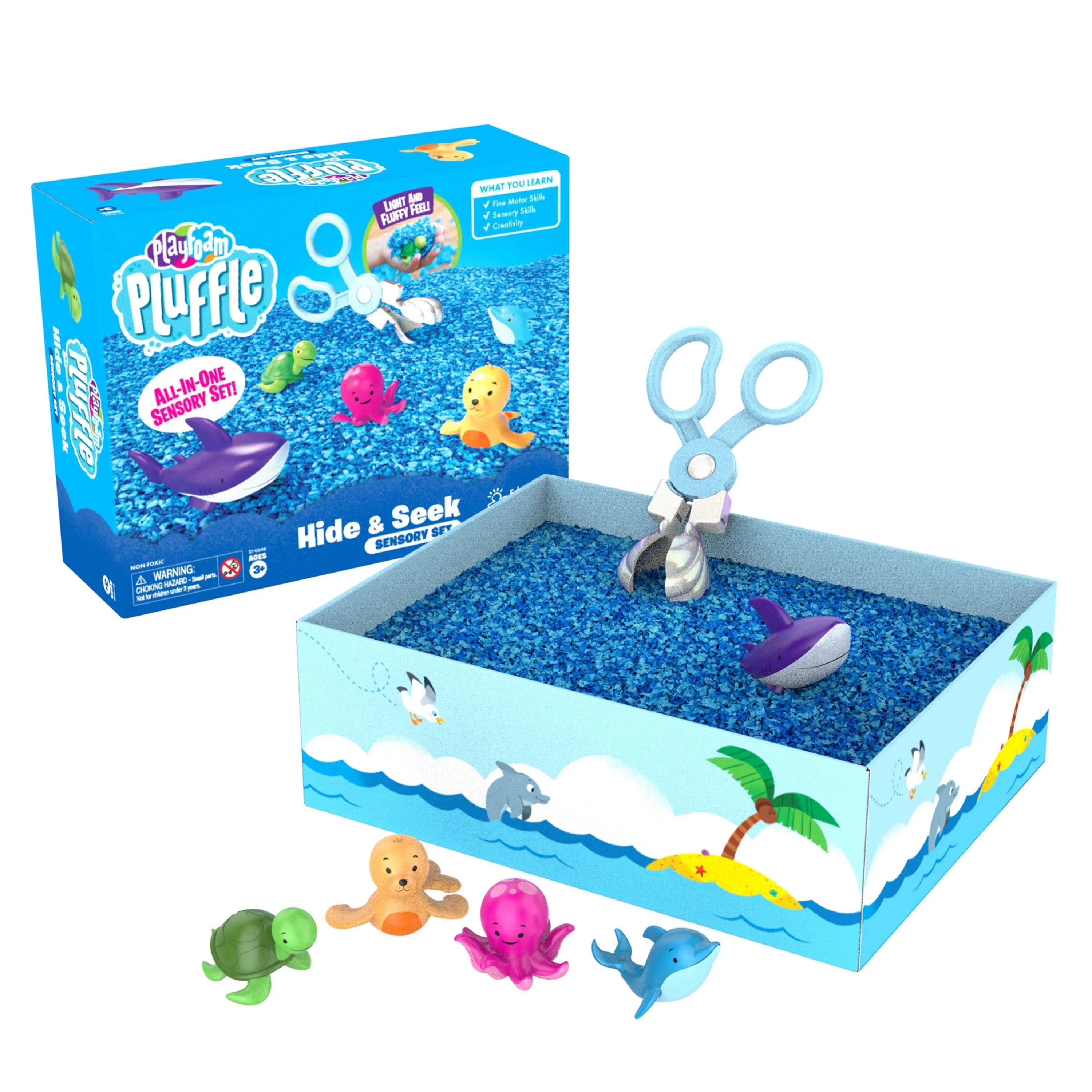 Playfoam® Pluffle Hide &amp; Seek Sensory Set