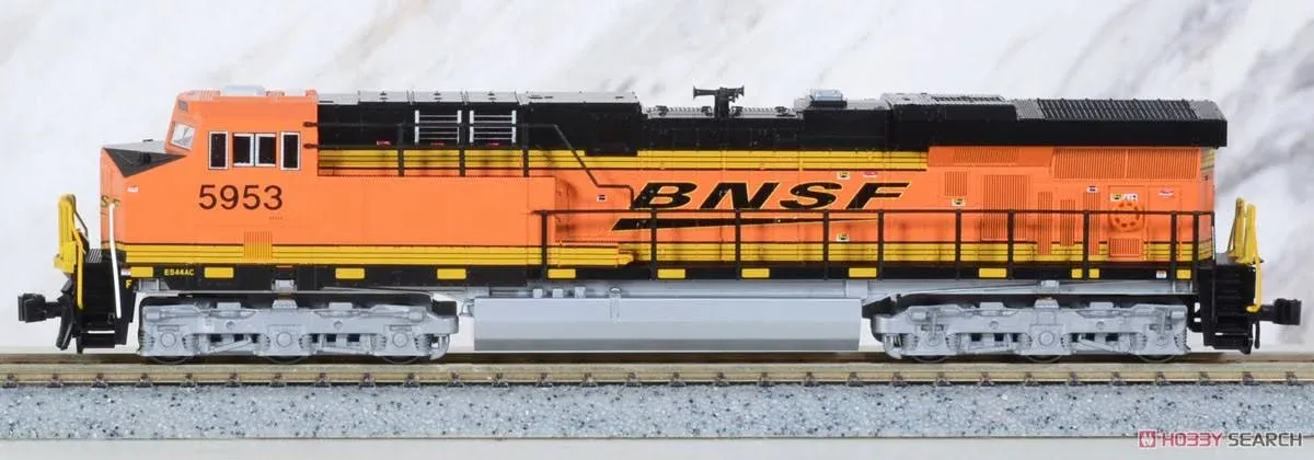 Kato N Scale GE ES44AC GEVO Standard DC BNSF Swoosh 5853