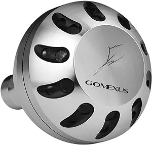 GOMEXUS Power Knob Compatible for Shimano Saltwater Spinning Reel Handle Knob 45mm