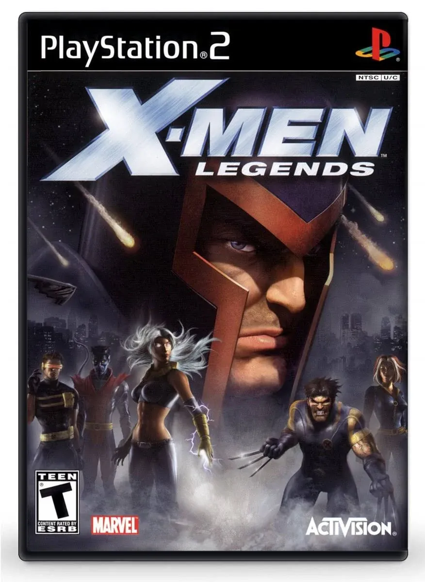 X-Men Legends PlayStation 2 PS2 Black Label Brand New + Factory Sealed