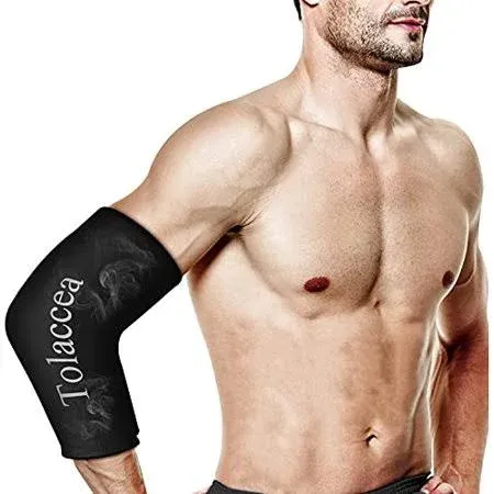 Tolaccea Hot & Cold Therapy Flexible Ice Packs Cold Therapy Compression Sleeve ...