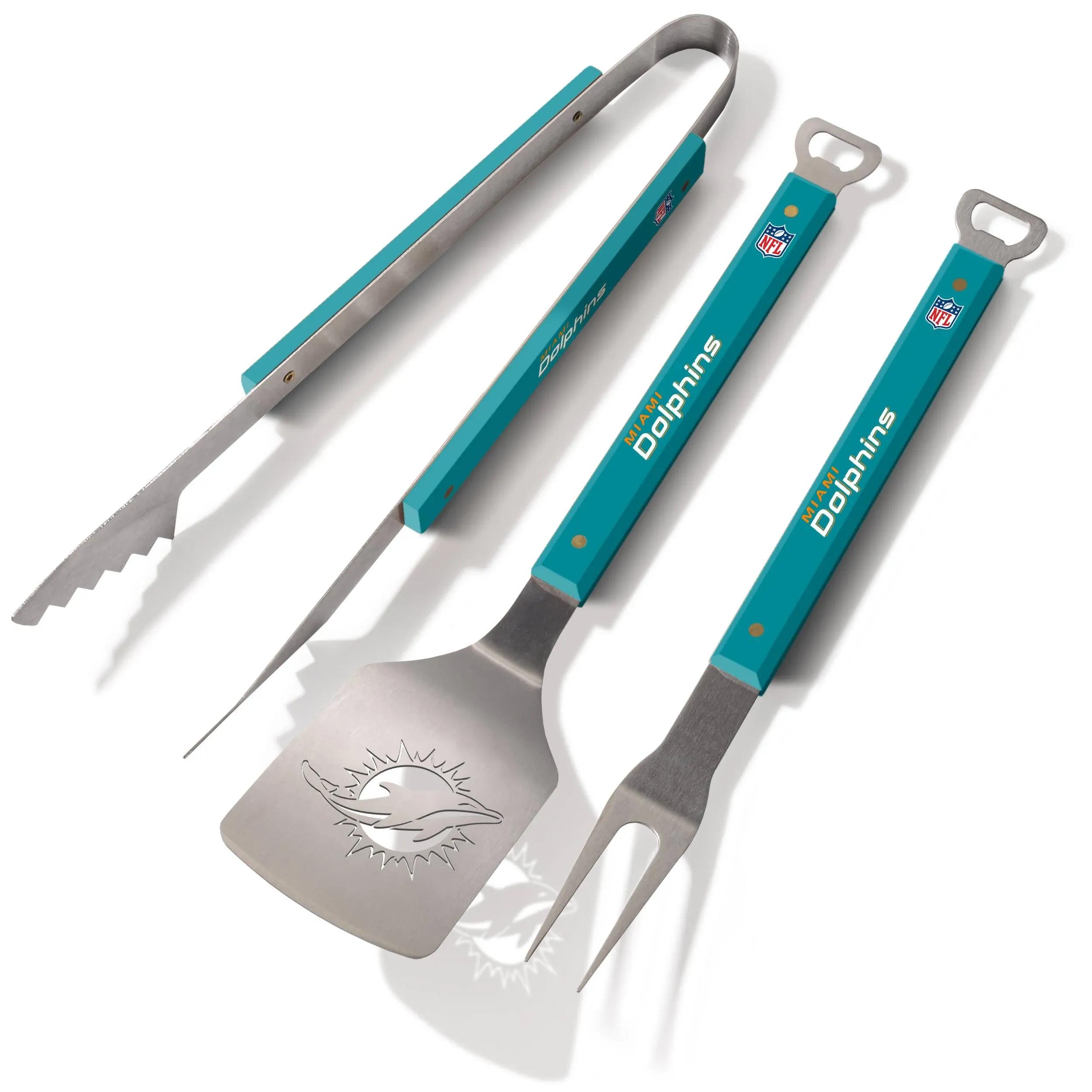 NFL Miami Dolphins Spirit Series 3-Piece BBQ Set