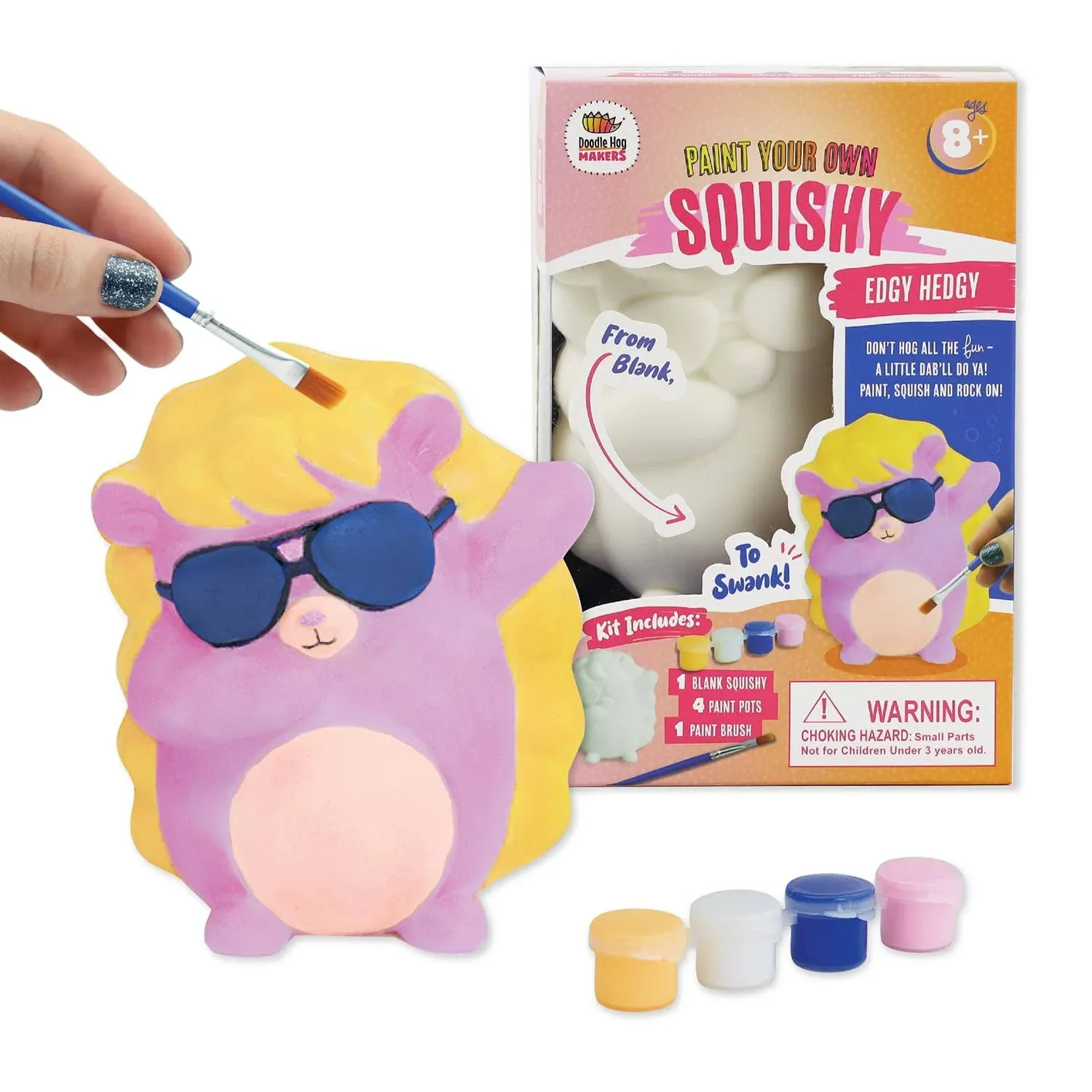 Hedgehog DIY Squishies Paint Kit