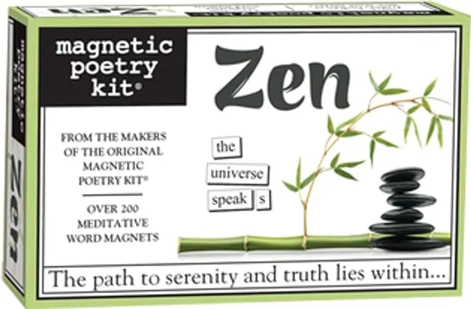 Magnetic Poetry - Zen