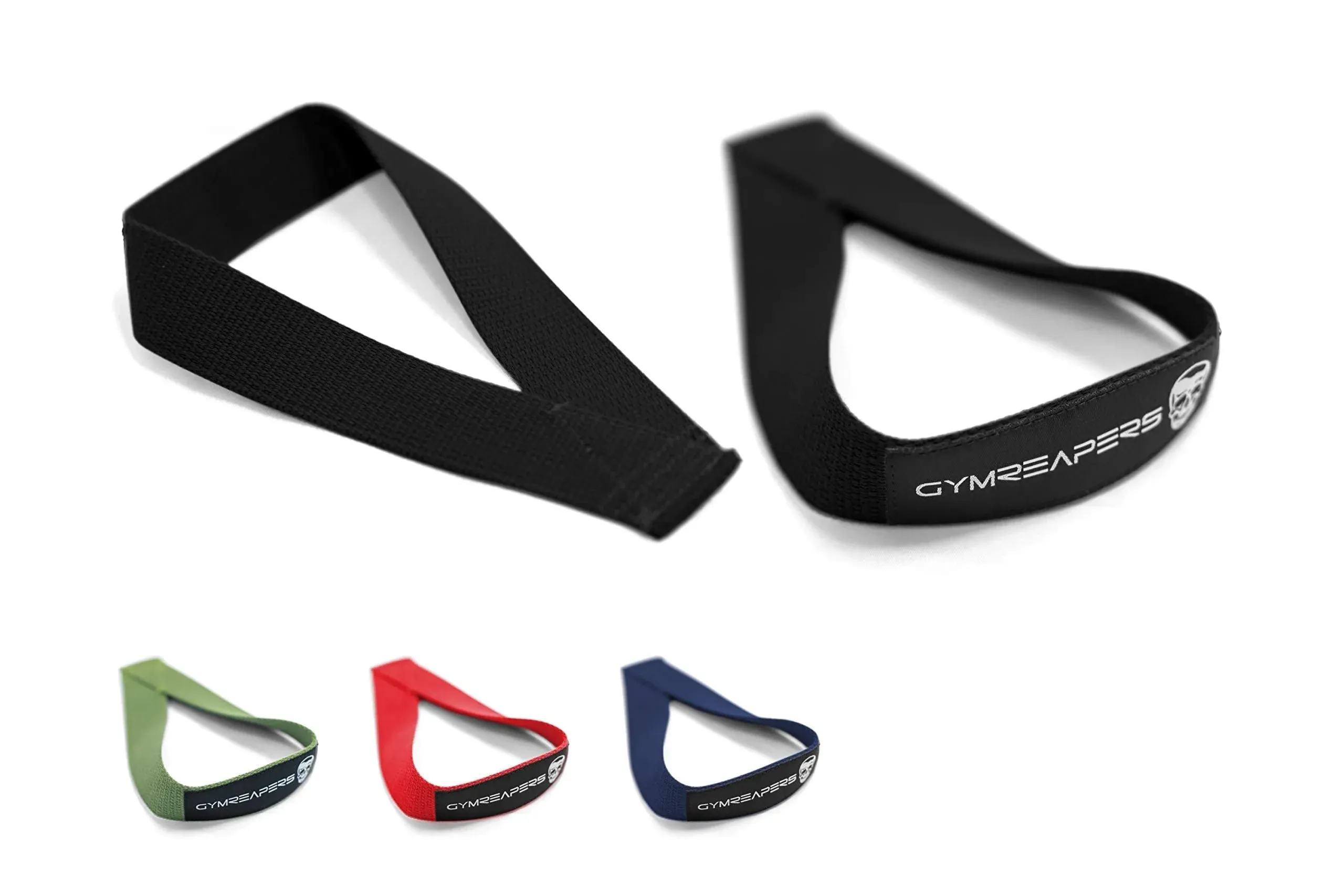 Gymreapers Olympic Lifting Straps for Weightlifting, Snatch, Clean, Powerlifting ...