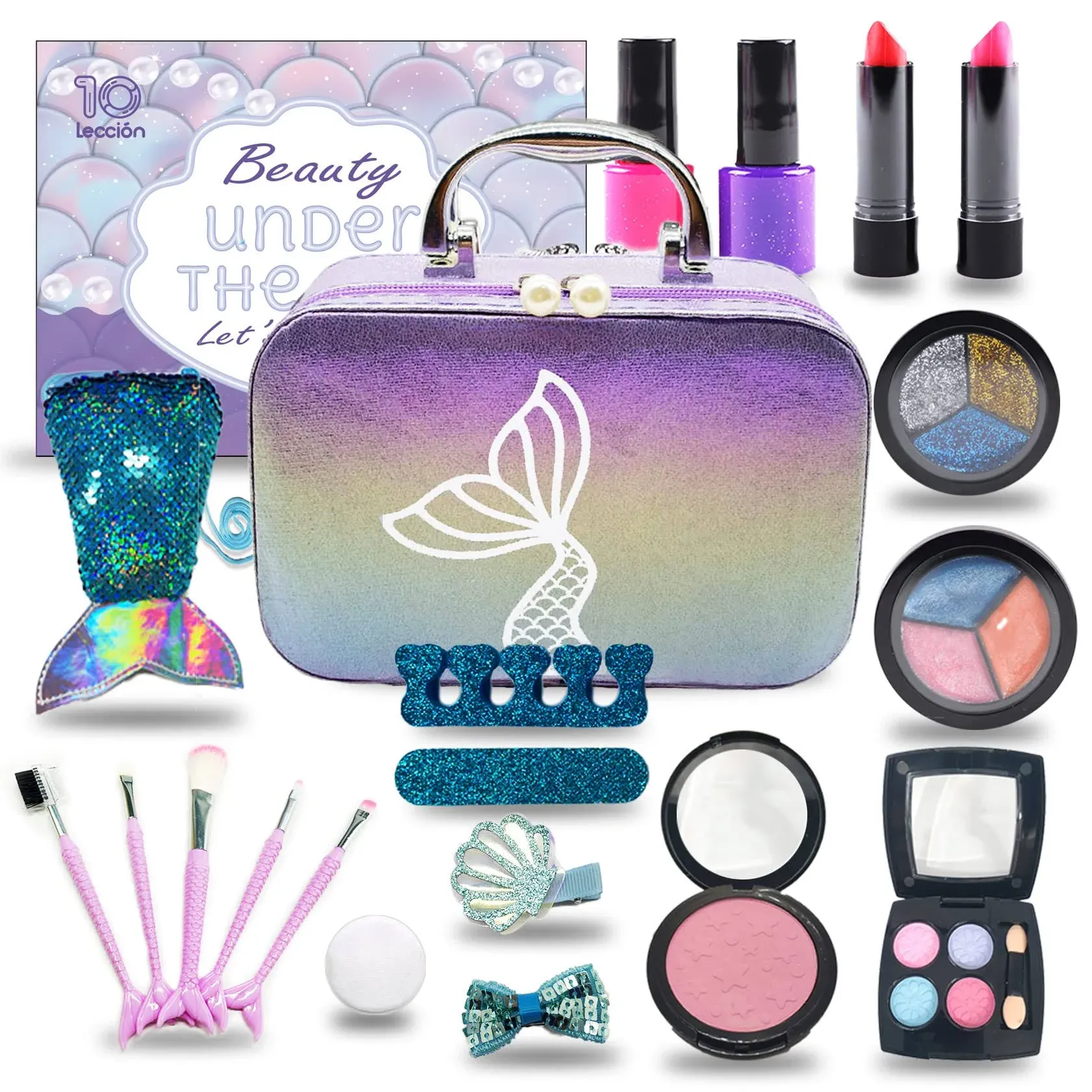 10Leccion Girls Makeup Kit