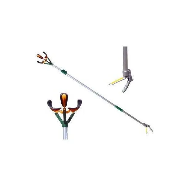 Zenport ZL6146B Long Reach Telescopic Fruit Harvester and Picker, 10-Feet Extension