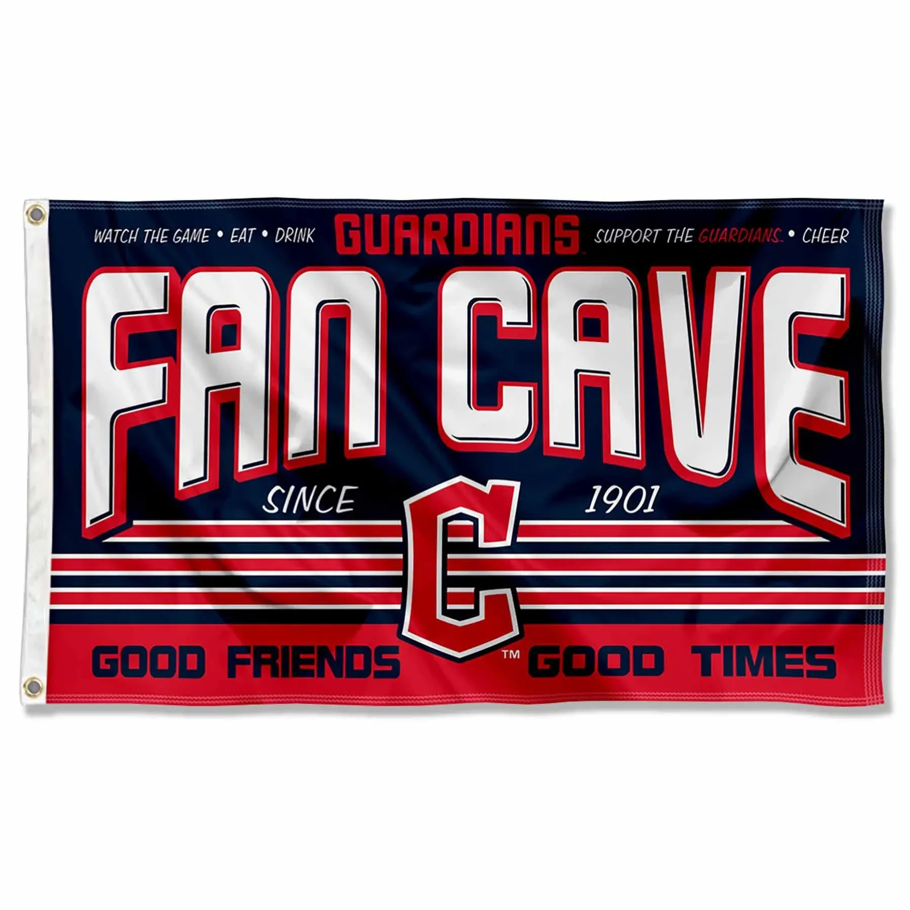 3x5 Foot Cleveland Baseball Fan Cave Flag Large Banner