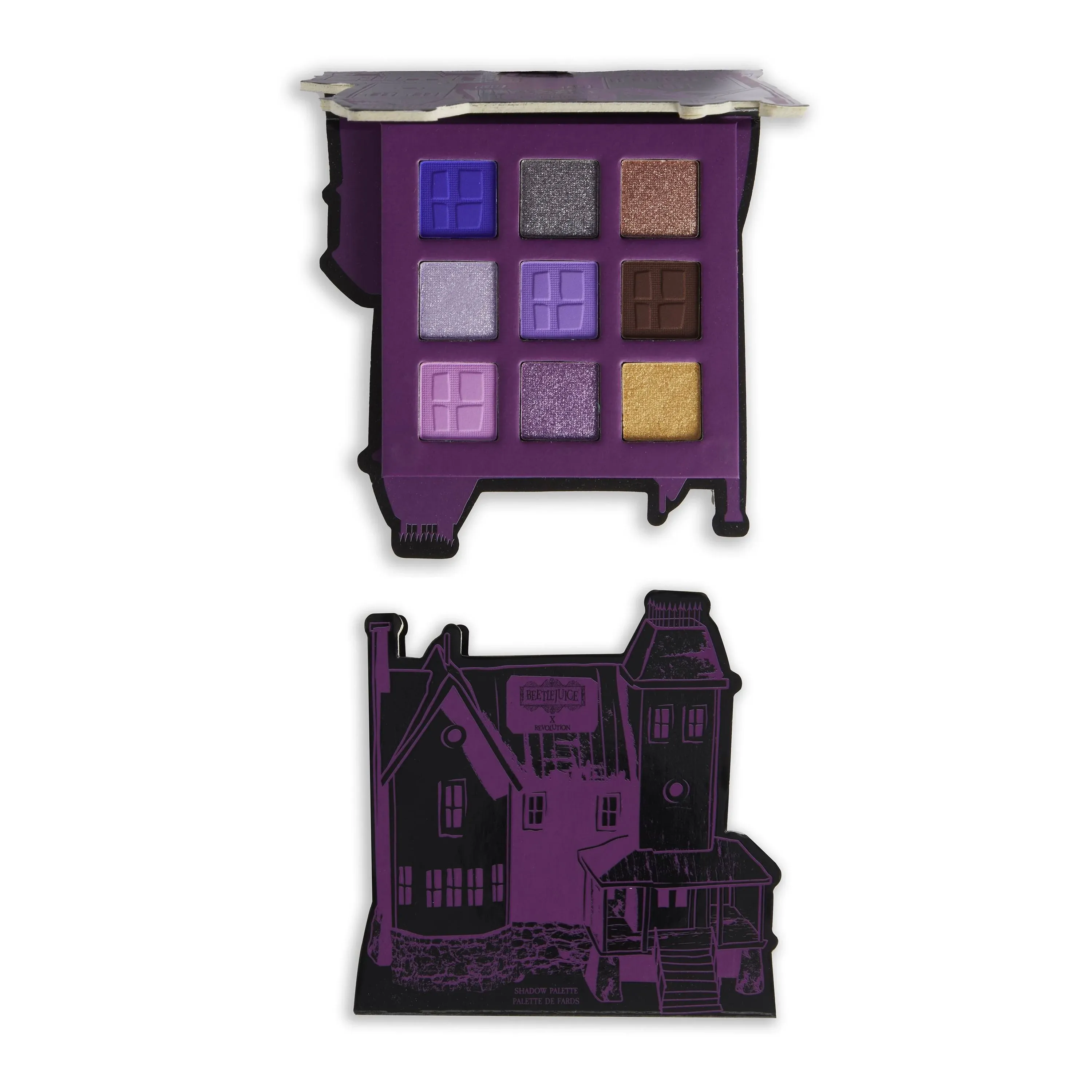 Makeup Revolution x Beetlejuice Beetle House Shadow Palette